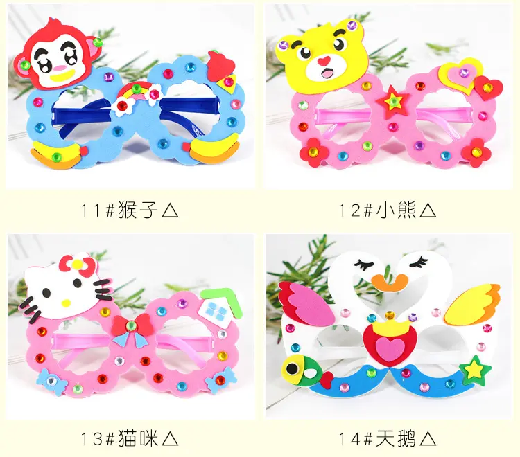 DIY KACAMATA anak / Kerajinan tangan prakarya mentessori edutoys 3