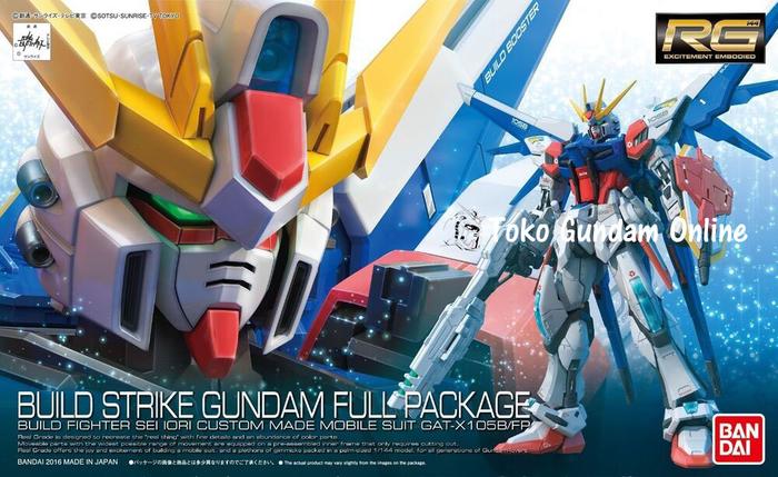 Gambar RG Build Strike Gundam Full Package dari Toko Gundam Online Kota Tangerang Selatan Tokopedia
