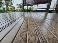 Gambar HPC WPC decking kayu kolam renang anti rayap air jati ulin not pvc dari Baliwood Kota Tangerang 2 Tokopedia