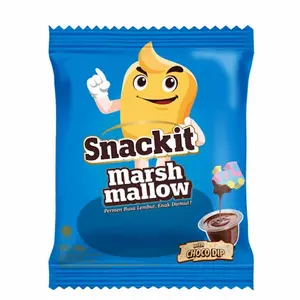 Snackit Marshmallow with Choco Dip Permen Busa Lembut 30 gram