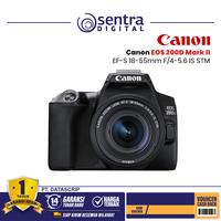 Gambar Canon EOS 200D Mark II Kit EF-S 18-55mm f/4-5.6 IS STM - Kamera DSLR dari Sentra Digital Kota Surabaya 2 Tokopedia