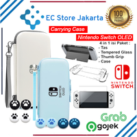 Gambar Carrying Case Travel Storage Bag Screen Protector Tas Untuk Switch OLED Aksesoris - White Gray dari EC Store Jakarta Kota Administrasi Jakarta Barat 1 Tokopedia