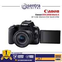 Gambar Canon EOS 200D Mark II Kit EF-S 18-55mm f/4-5.6 IS STM - Kamera DSLR dari Sentra Digital Kota Surabaya 1 Tokopedia