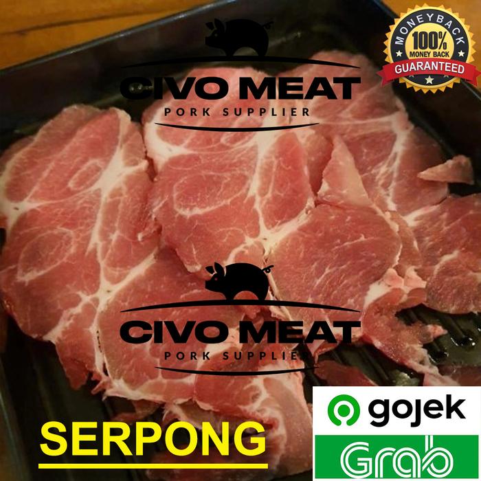 Gambar Daging Kapsim Babi Slice Tipis 2mm (cocok untuk korean barbeque) - Frozen 500g dari CIVO MEAT Serpong Kota Tangerang Selatan Tokopedia