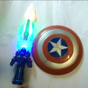 Mainan tameng pedang captain america