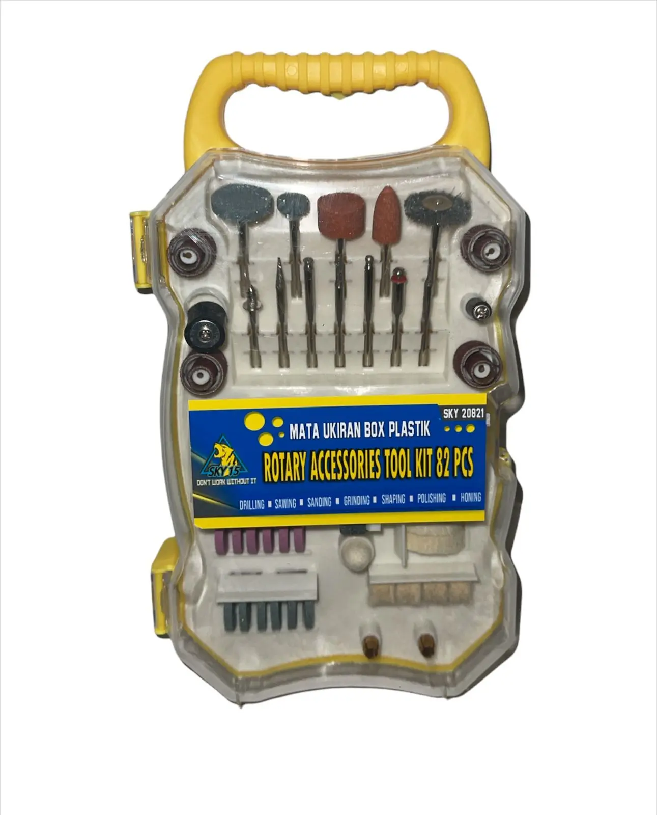 Rotary Accessories Tools Kit 82 Pcs MATA MINI DIE GRINDER 82PCS SKY15