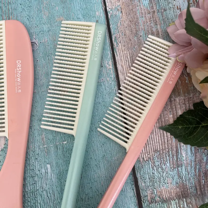 Sisir Gigi Jarang Anti Rambut Kusut Kekinian Soft Colourful DR Show 3