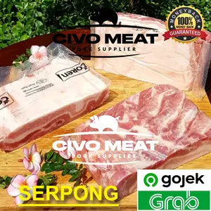 Pork Belly Samcan Daging Babi Import Frozen - 500gr