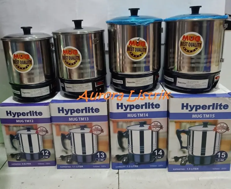 Water Boiler Pemanas Air Teko Mug Ceret Kettle Listrik Elektrik Hyper 2