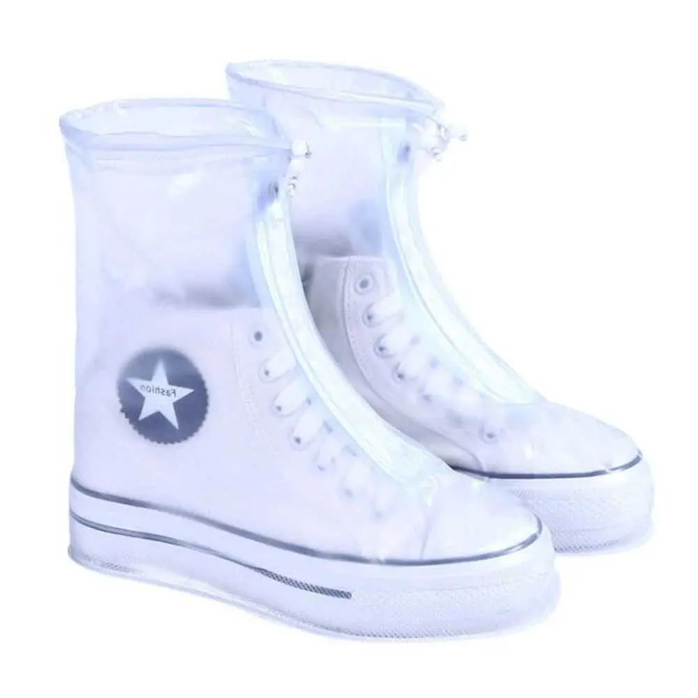 Jas Hujan Sepatu Anti Air Shoes Cover PVC with Zipper  FV031