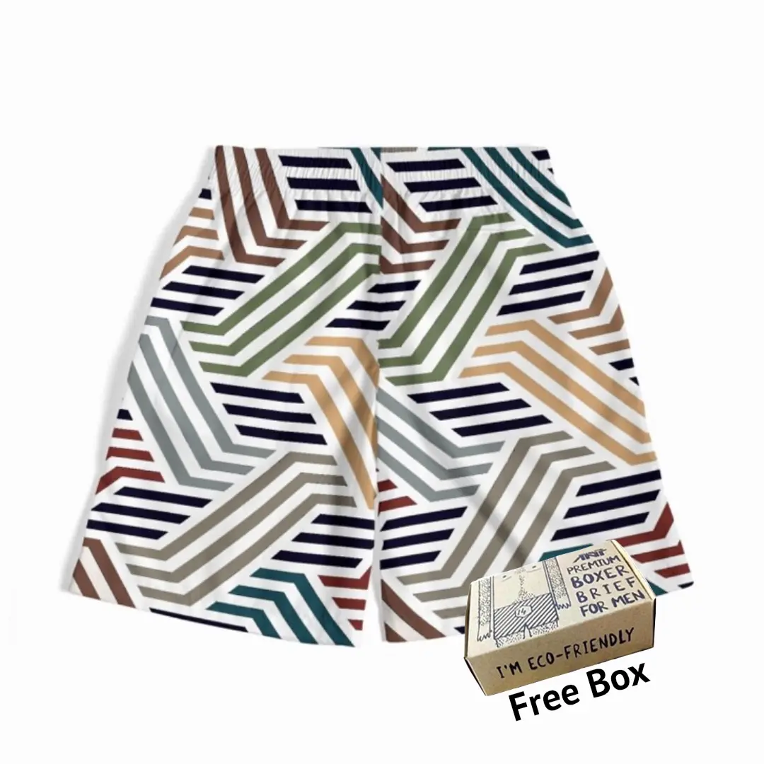 ***FreeBox*** Boxer Motif Tri geometri Geo03