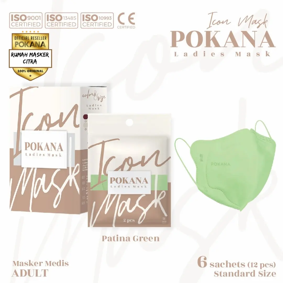 Masker Medis Pokana Ladies Mask Sachet