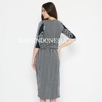 Gambar KI Dress Clarissa Zola Biru - Biru, 4 dari KainIndonesiaco Kota Administrasi Jakarta Timur 3 Tokopedia