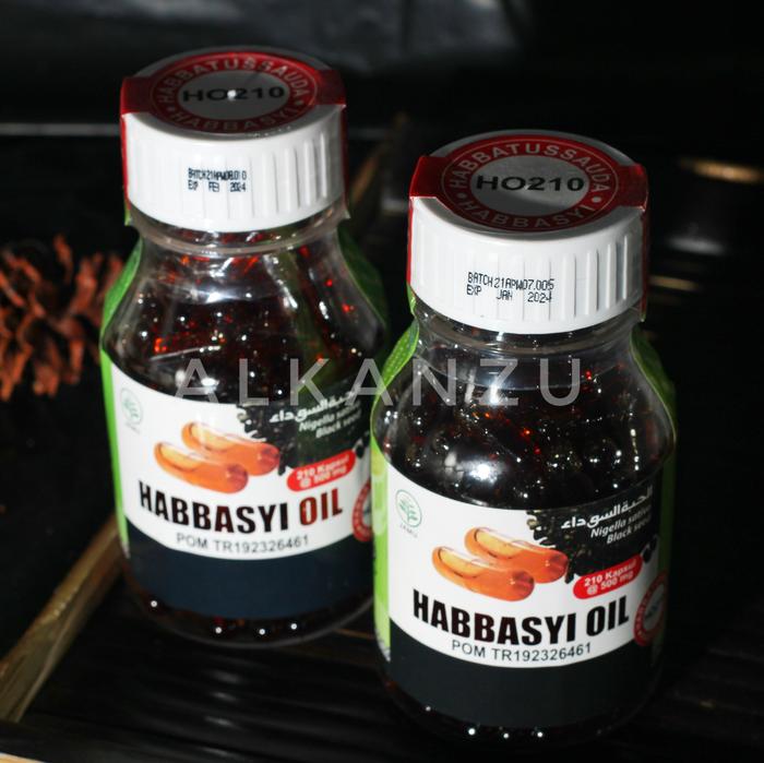 Gambar Habbatussauda habbasyi oil 210 kapsul  HNU dari Alkanzu Herbal Kota Depok Tokopedia