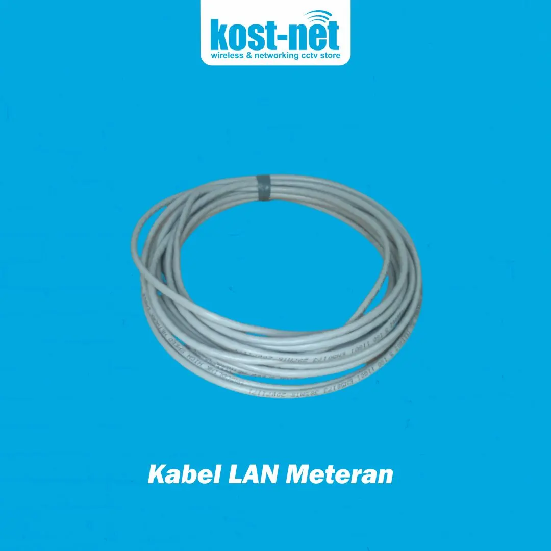 Kabel UTP Cat5e Jaringan LAN Cat5 [ Meteran ]