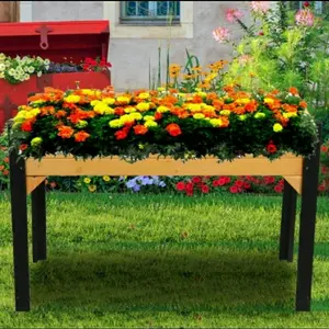 rak tanaman outdoor / muat banyak bunga