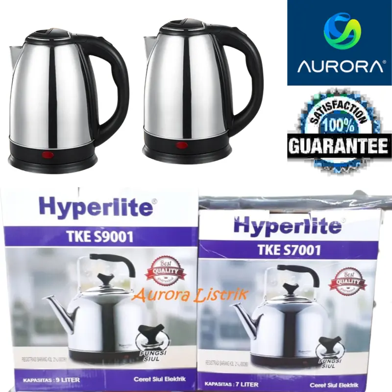 Water Boiler Pemanas Air Teko Mug Ceret Kettle Listrik Elektrik Hyper 1