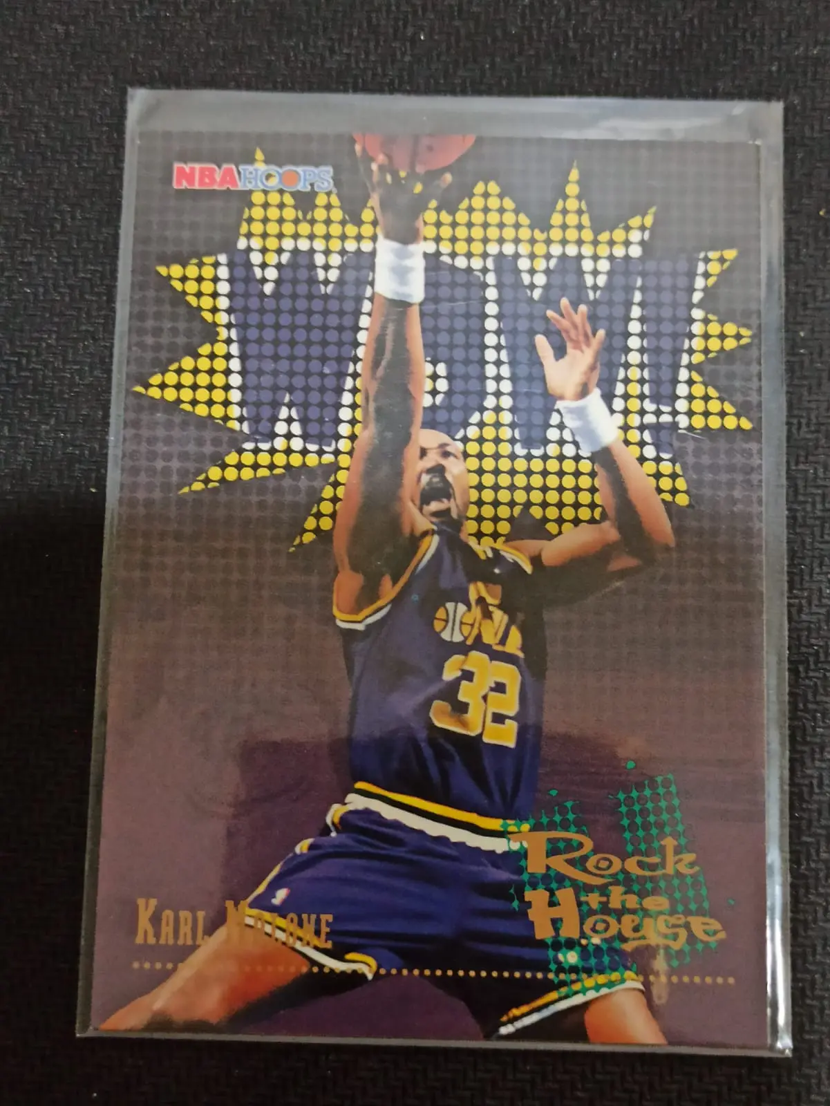 1995-96 NBA Hoops Rock The House - Karl Malone Utah Jazz #387