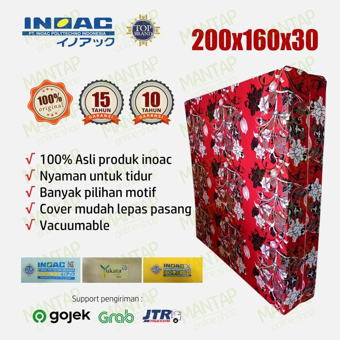 Gambar kasur busa inoac 200 x 160 x 30 dari INOAC toko kasur Kota Depok Tokopedia