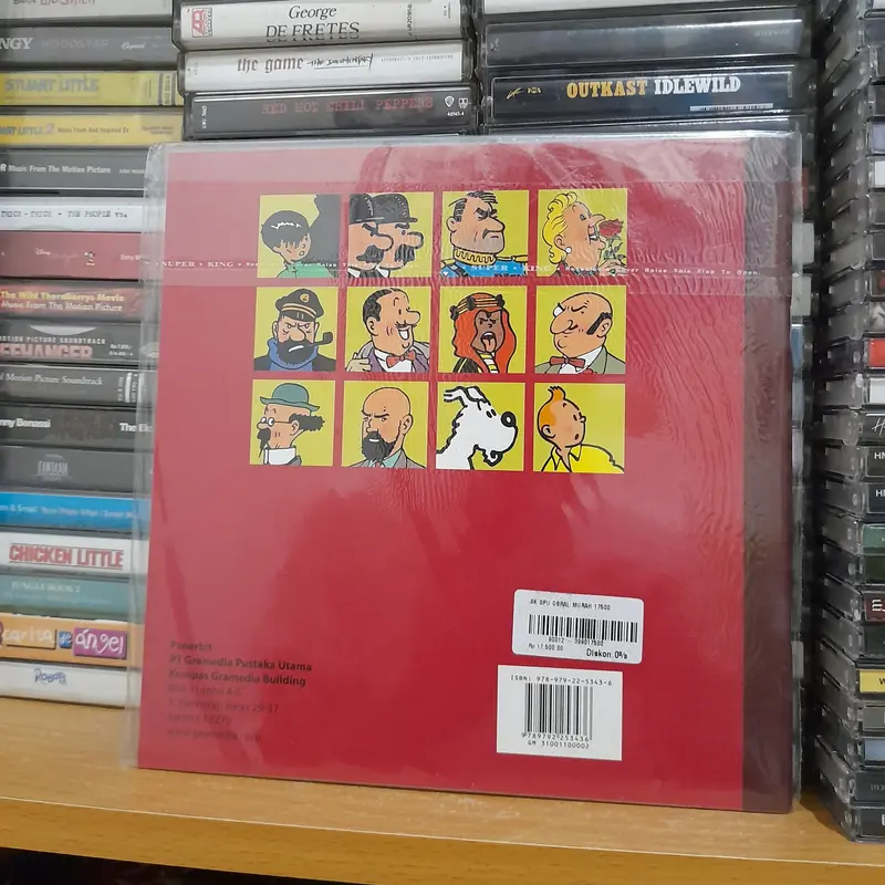 Buku original seri Tintin segel Mueller oleh Michael Farr 1