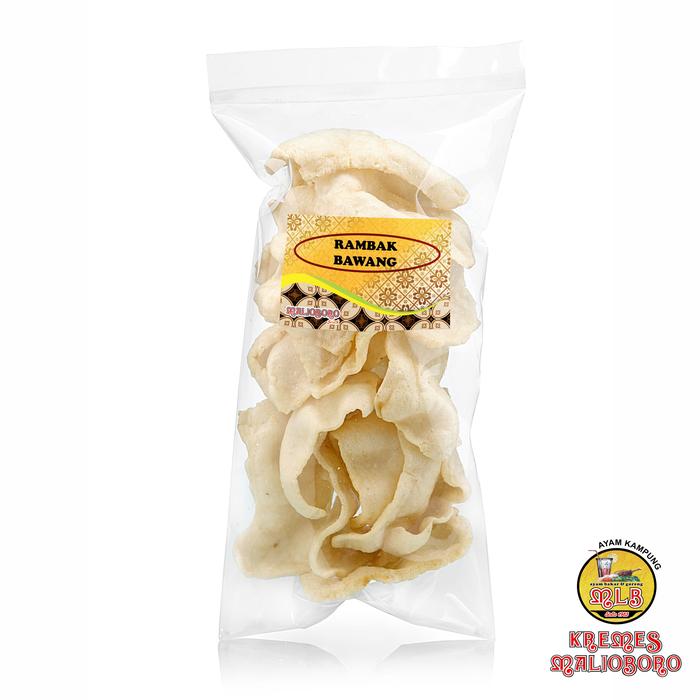 Gambar Kerupuk Bawang Krupuk Bawang Rambak Bawang Khas Solo 70 Gram Gurih dari kremesayammalioboro Kab. Sukoharjo Tokopedia