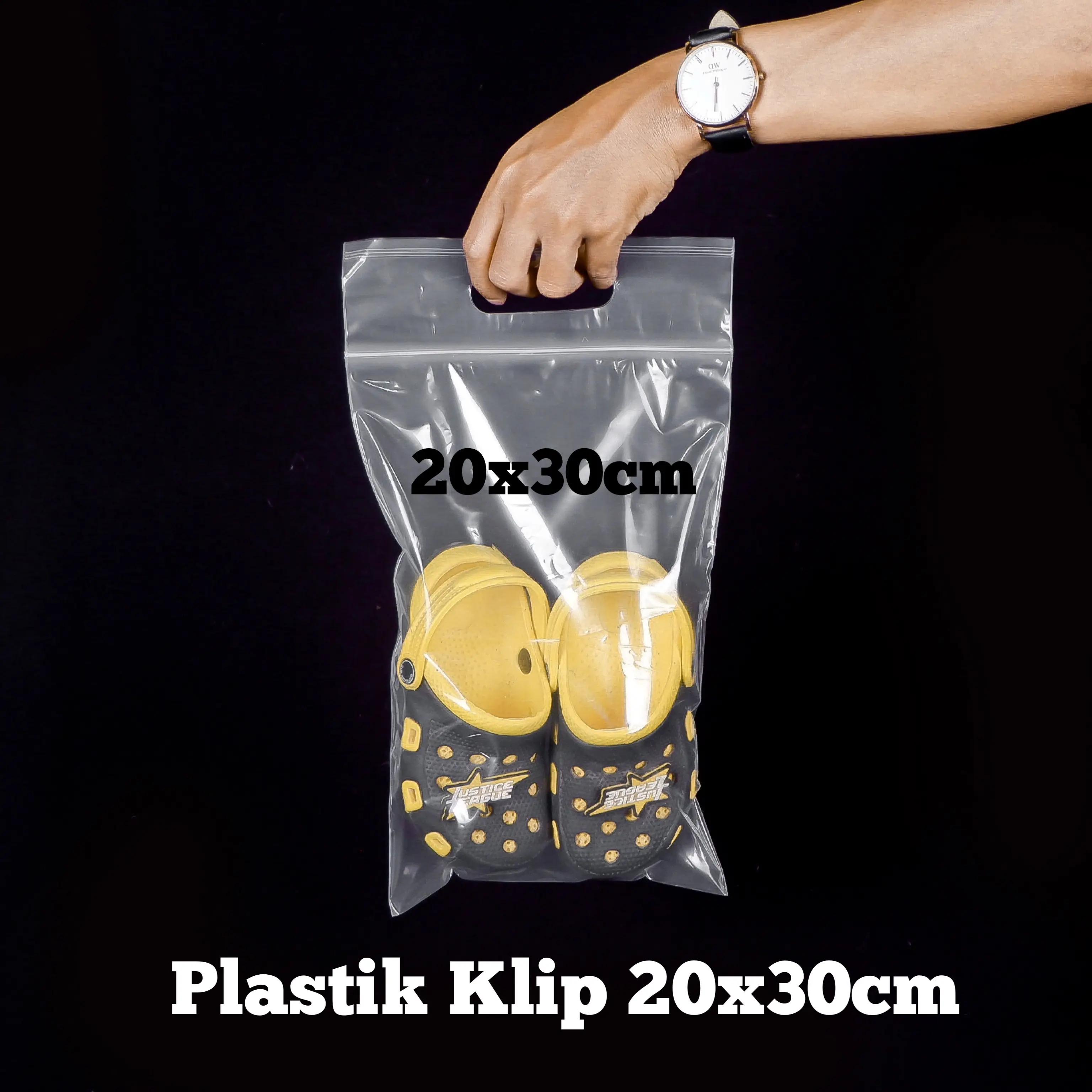 Plastik ziplock 20x30+6 plastik klip ctik satuan