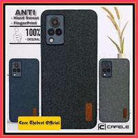 Gambar VIVO V21 5G DENIM CAFELE ORIGINAL HARD SOFT CASE FABRIC COVER JEANS - Hitam dari Case Thebest Kota Administrasi Jakarta Pusat 3 Tokopedia