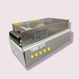 New murah Adaptor CCTV Power Suply 12 volt 10 Ampere Adaptor 10A 12V