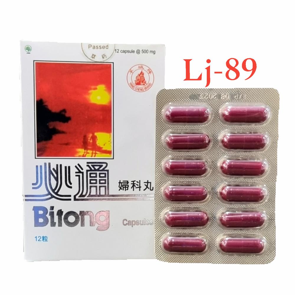 Bitong kapsul - obat lancar haid