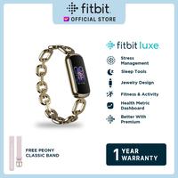 Gambar FITBIT Luxe [FB422GLPK-FRCJK] - Soft Gold/Peony dari Fitbit Official Store Kota Administrasi Jakarta Barat 1 Tokopedia