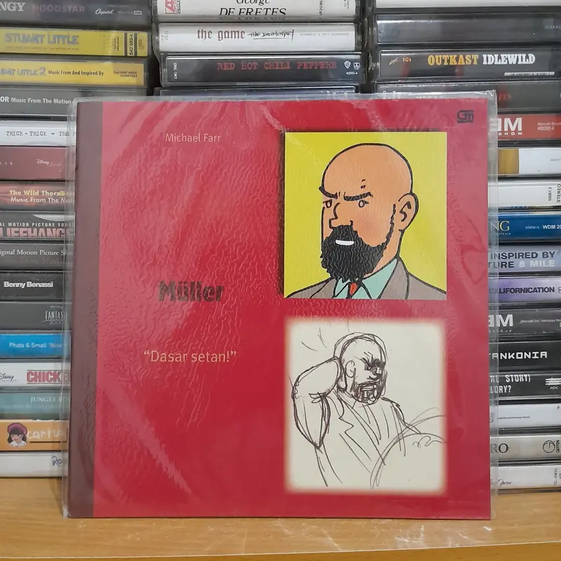 Buku original seri Tintin segel Mueller oleh Michael Farr 0