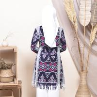 Gambar KI Outer Cardigan Kardigan Blazer Tenun Kemala Azira Abu-Abu - Abu-abu, 4 dari KainIndonesiaco Kota Administrasi Jakarta Timur 4 Tokopedia