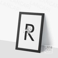 Gambar Inisial Frame R Dekorasi Nama Wedding Name Sign Flowers Hiasan Bingkai - Putih dari LANCARI Kota Administrasi Jakarta Pusat 4 Tokopedia