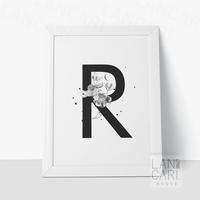 Gambar Inisial Frame R Dekorasi Nama Wedding Name Sign Flowers Hiasan Bingkai - Putih dari LANCARI Kota Administrasi Jakarta Pusat 1 Tokopedia
