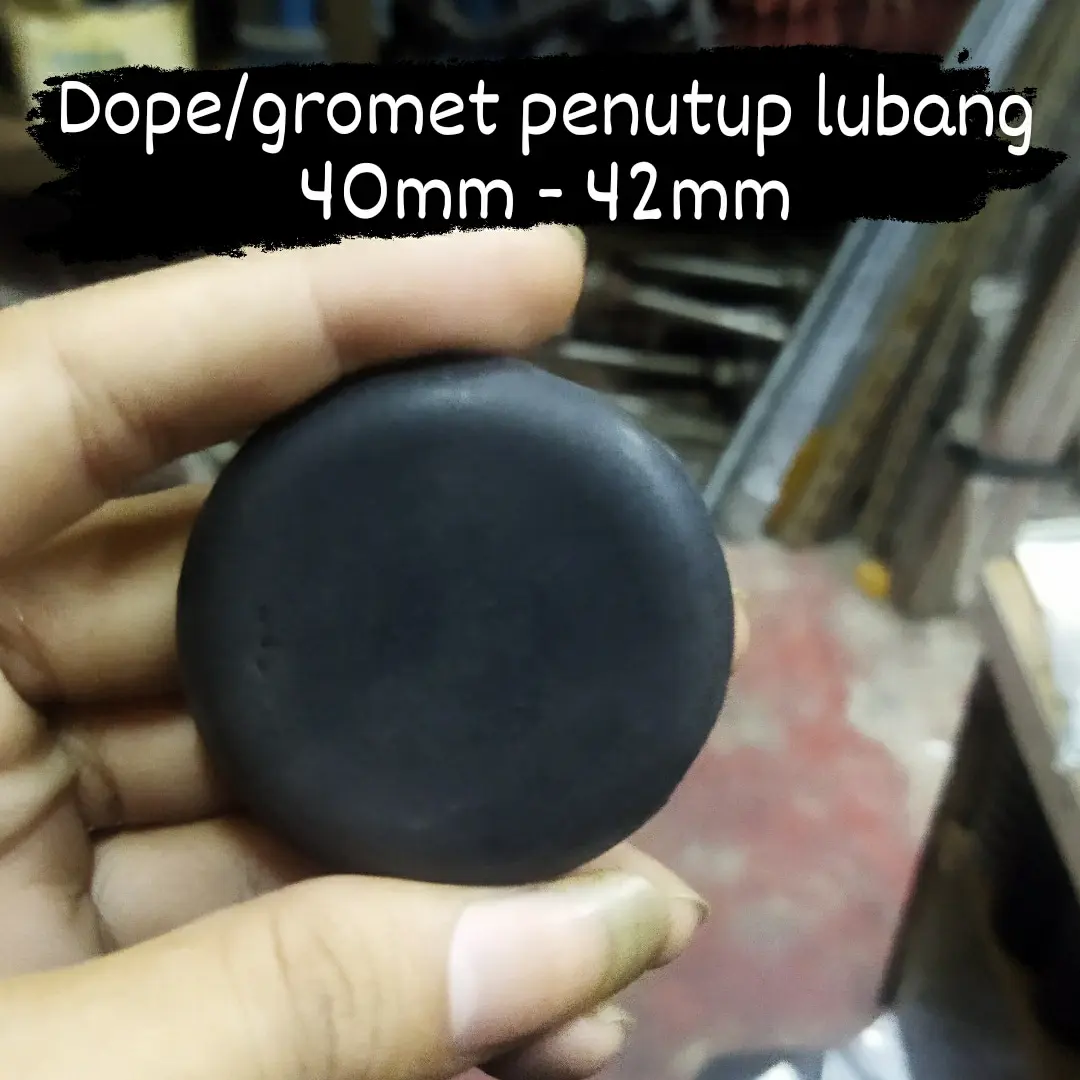 dop / dope karet penutup lubang 40mm