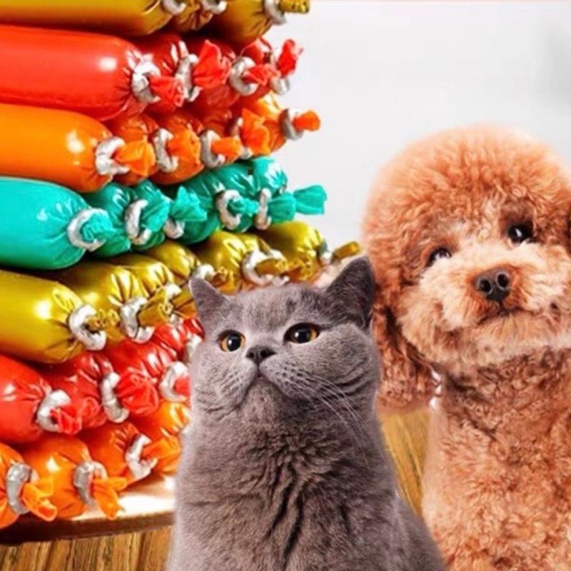 Snack Anjing Kucing Rasa Sosis Daging Ayam Bebak Sapi Cemilan Pet 2