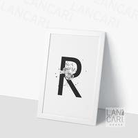 Gambar Inisial Frame R Dekorasi Nama Wedding Name Sign Flowers Hiasan Bingkai - Putih dari LANCARI Kota Administrasi Jakarta Pusat 3 Tokopedia