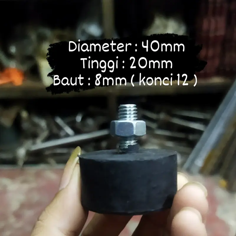 Karet mounting untuk ac ukuran 4 x 2 ( rubber mounting) 1