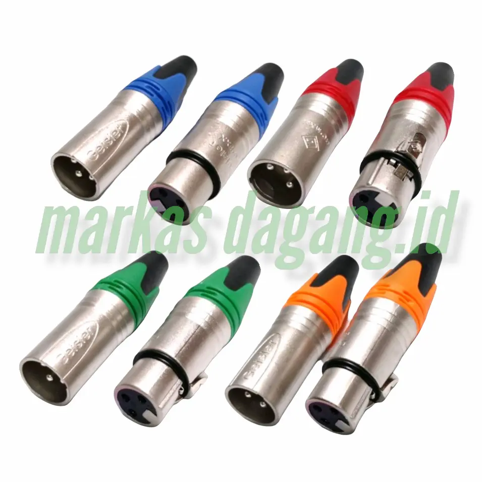 Jack canon xlr male to female geisler harga perset