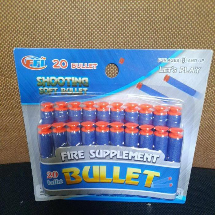 Gambar Isi Peluru Nerf isi 20pc / Isi Tembakan Nerf / Isi pistol Nerf / Isi Peluru Mainan Nerf / Mainan  Toys Peluru dari Lovelyneil Kota Administrasi Jakarta Selatan Tokopedia