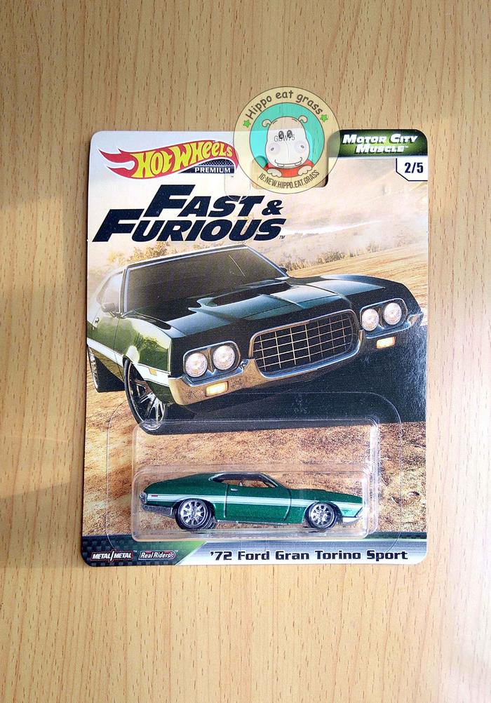 Gambar Hot Wheels Hotwheels Fast & Furious Ford Gran Torino Sport dari Hippoeatgrass Kota Administrasi Jakarta Barat Tokopedia