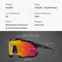 Gambar Kacamata Olahraga Sepeda SCICON Photochromic 3 Lens Sport Not POC 100% dari Rotes Kota Surabaya 5 Tokopedia
