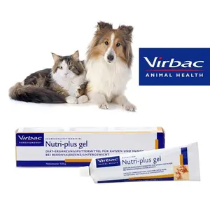 Virbac Nutri Plus Gel NutriPlus Vitamin Supplement Anjing Kucing 120GR
