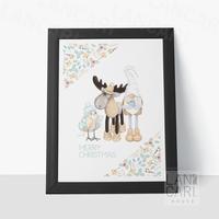 Gambar Dekorasi Christmas Bird Horse Snow Kantor Office Dinding Wall Hadiah - Putih dari LANCARI Kota Administrasi Jakarta Pusat 1 Tokopedia