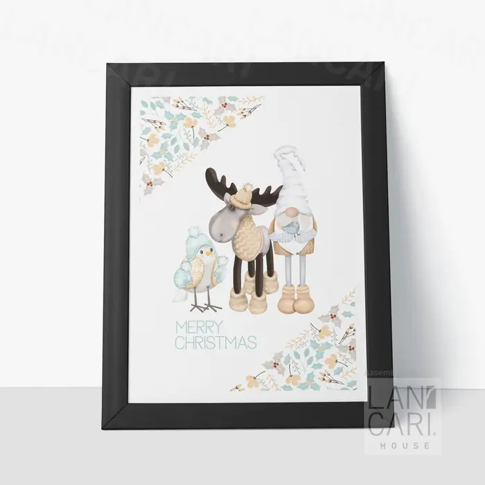 Gambar Dekorasi Christmas Bird Horse Snow Kantor Office Dinding Wall Hadiah - Putih dari LANCARI Kota Administrasi Jakarta Pusat 5 Tokopedia