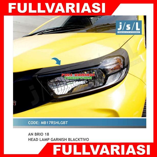 Gambar Paket Garnish Lampu Depan Belakang BRIO 2018-2021 Blacktivo Hitam Doff dari Full Variasi Jakarta Kota Administrasi Jakarta Timur Tokopedia