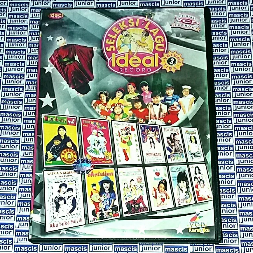 VCD Seleksi Lagu Ideal Record Vol. 3 ft. Dhea Leony Alfandy Kiki