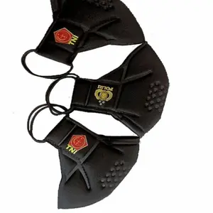 Masker Tomo REPLIKA LOGO DAN POLOS Anti Polusi Dewasa Unisex dengan Filter Karbon Aktif N95 dan Desain 3D Fit Nyaman