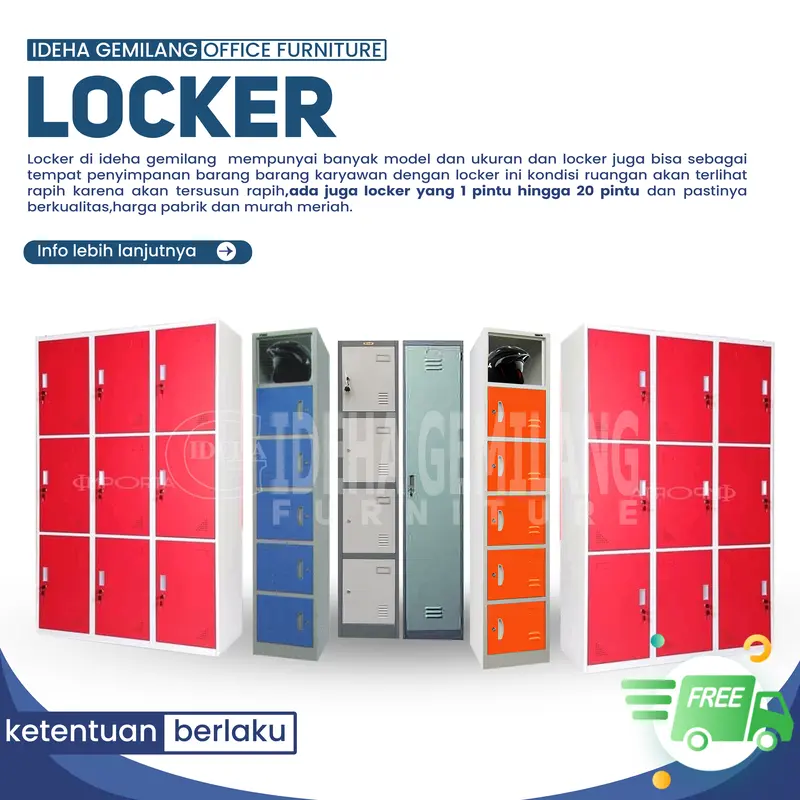Locker 4 pintu 1