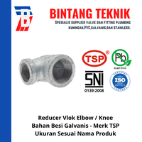 Gambar Reducer Elbow / Knee 3/4" x 1/2" Besi Galvanis TSP dari Bintang Teknik Toko Kota Administrasi Jakarta Barat 2 Tokopedia